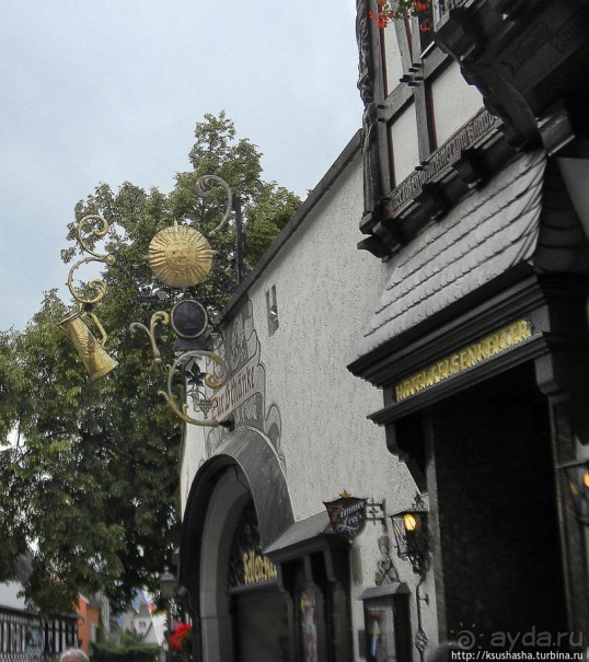 Над виноградниками Рюдесхайма