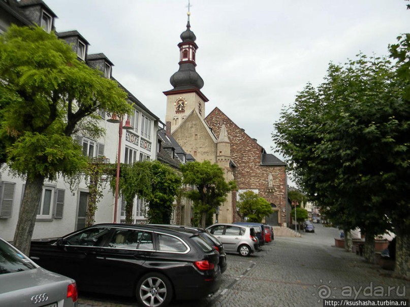 Над виноградниками Рюдесхайма