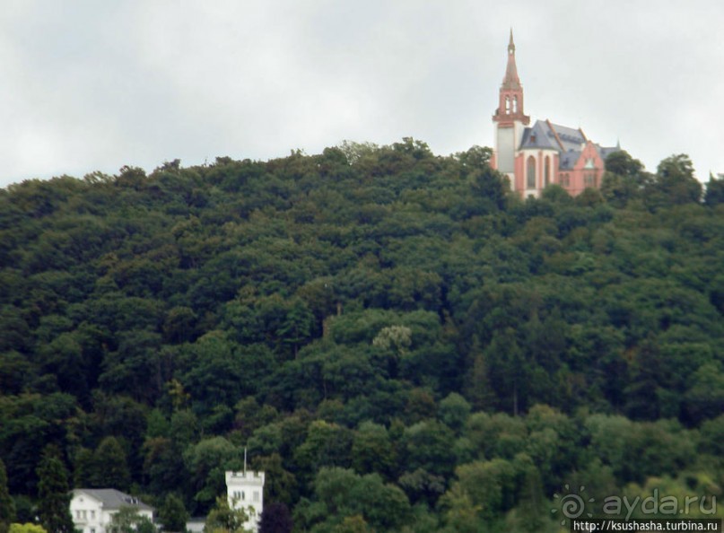 Над виноградниками Рюдесхайма