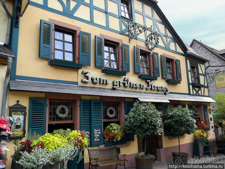 Над виноградниками Рюдесхайма