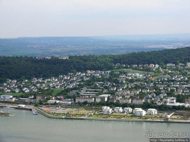 Над виноградниками Рюдесхайма