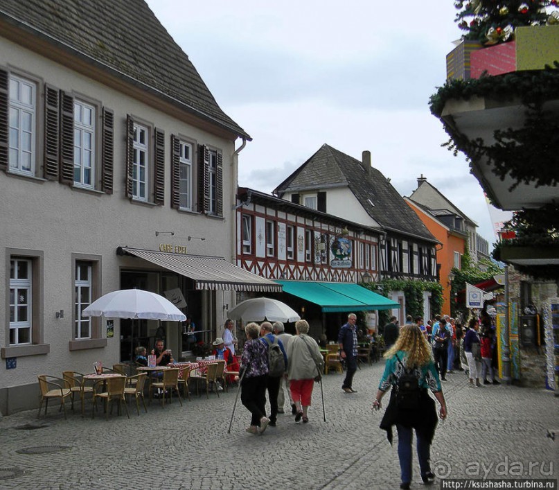 Над виноградниками Рюдесхайма