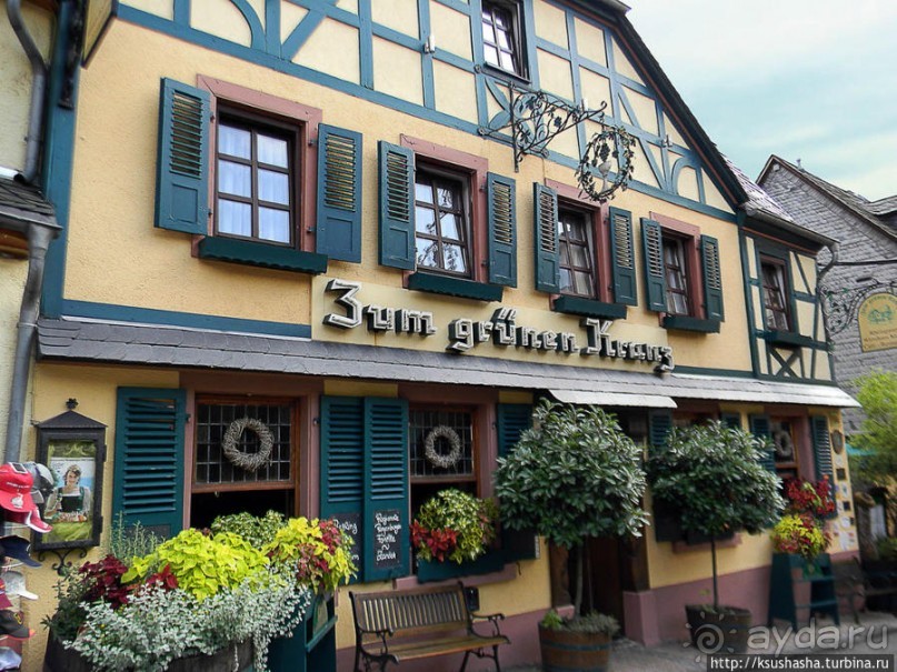 Над виноградниками Рюдесхайма