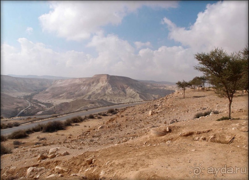 На высоком обрыве