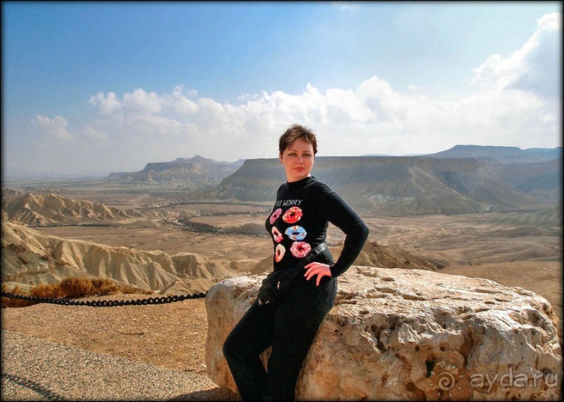 На высоком обрыве