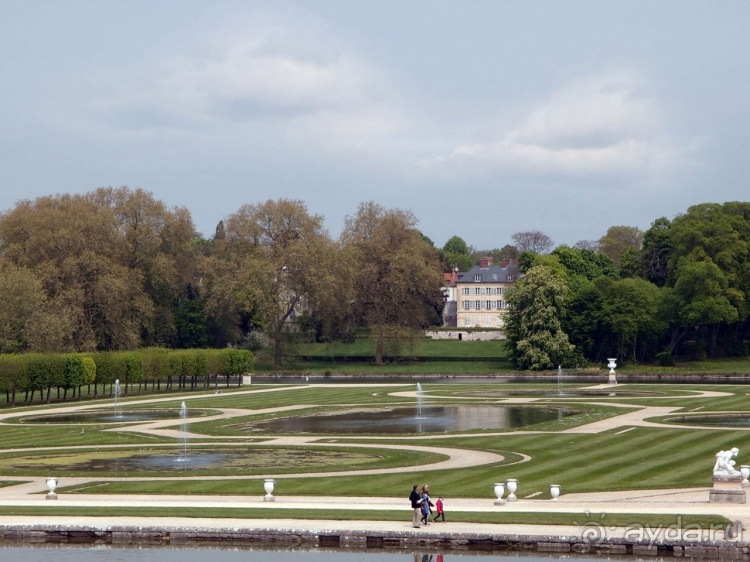 Лебединая сказка в парке Шантийи