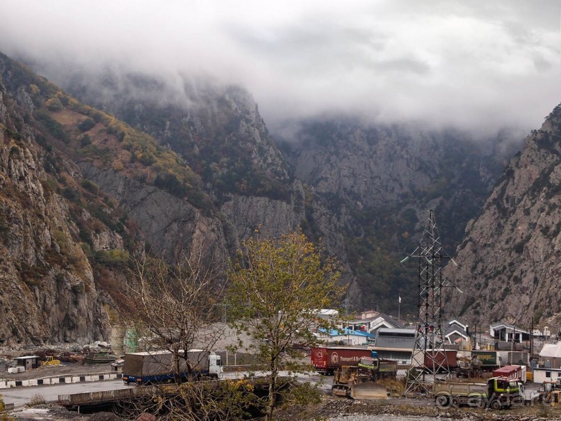 В горах Большого Кавказа