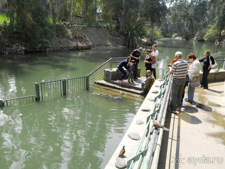 Ярденит на реке Иордан
