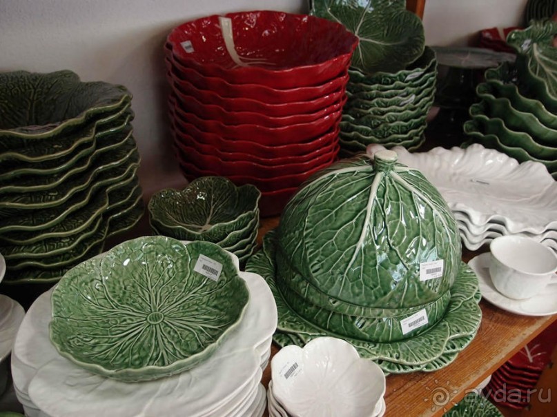 Зелёная майолика Калдаш-да-Раиньи