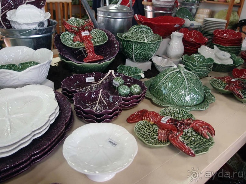 Зелёная майолика Калдаш-да-Раиньи