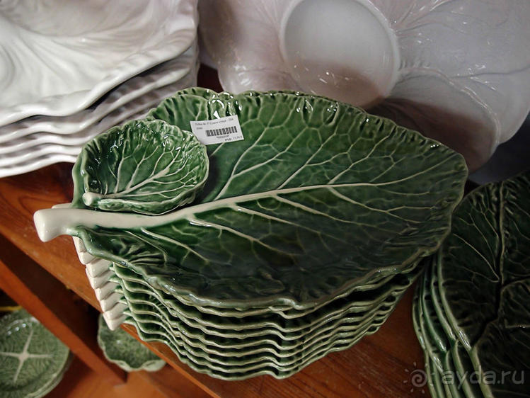 Зелёная майолика Калдаш-да-Раиньи