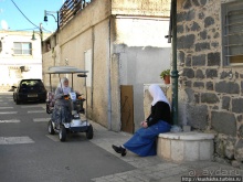 Черкесская деревня в горах Галилеи