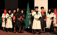 Черкесская деревня в горах Галилеи