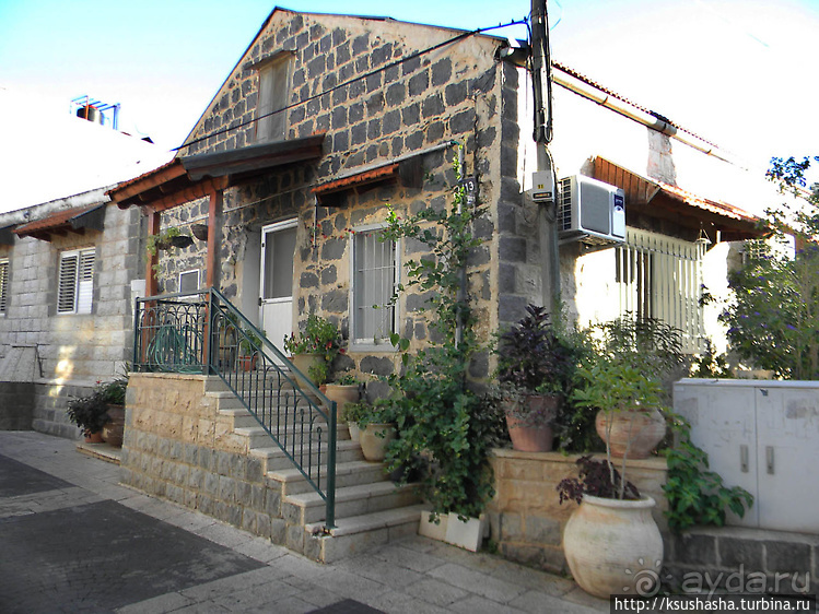 Черкесская деревня в горах Галилеи