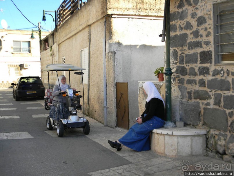 Черкесская деревня в горах Галилеи