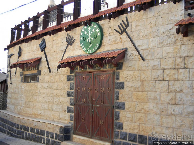 Черкесская деревня в горах Галилеи