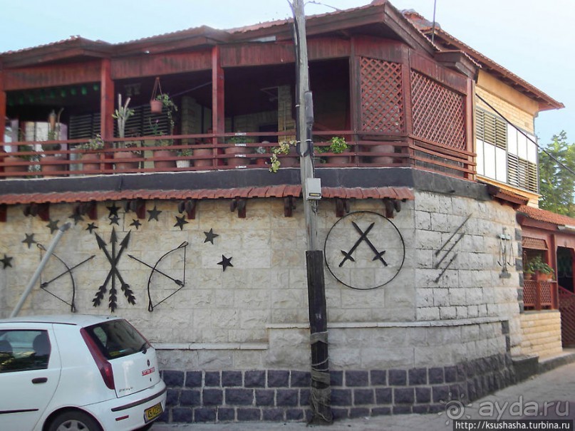 Черкесская деревня в горах Галилеи