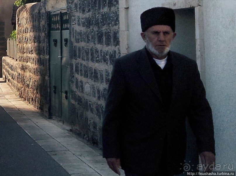 Черкесская деревня в горах Галилеи