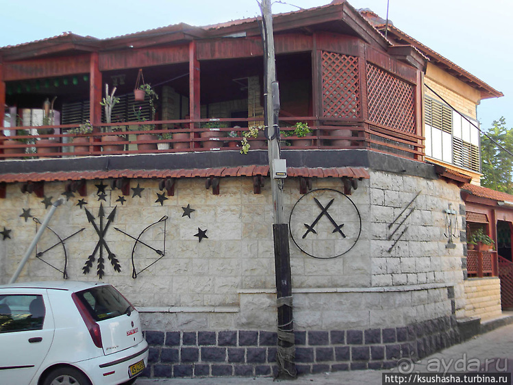 Черкесская деревня в горах Галилеи