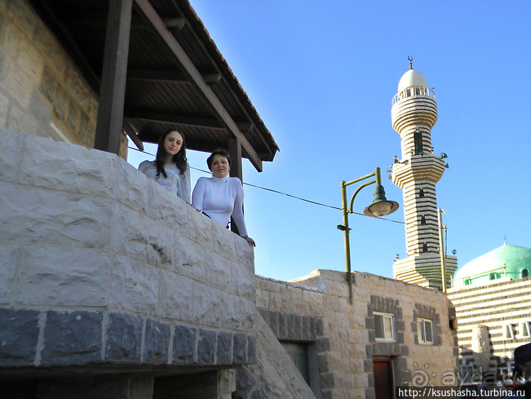 Черкесская деревня в горах Галилеи