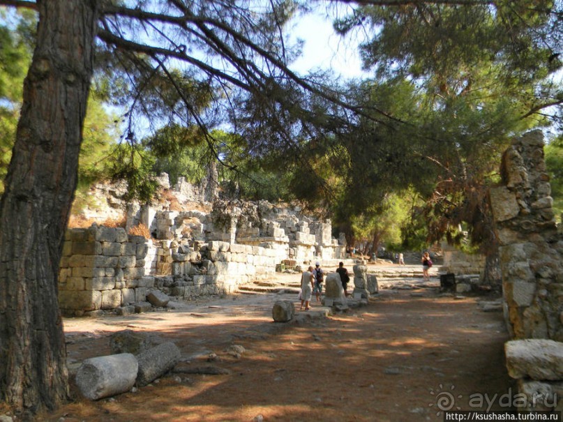 Фаселис — искупаться в античности