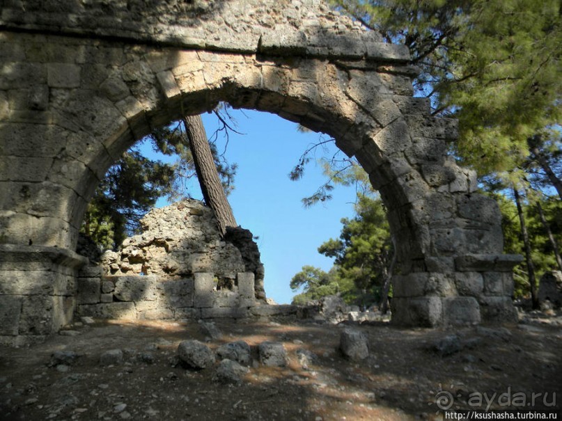 Фаселис — искупаться в античности