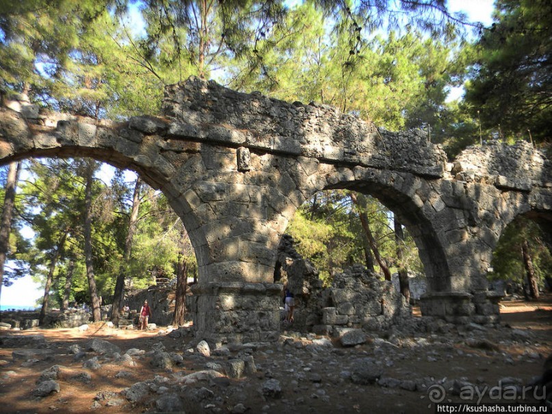 Фаселис — искупаться в античности