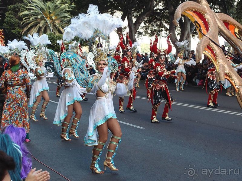 Карнавал «Фантазия» на Тенерифе