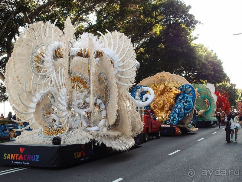 Карнавал «Фантазия» на Тенерифе