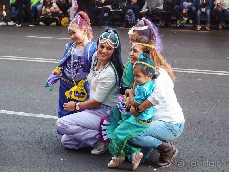 Карнавал «Фантазия» на Тенерифе