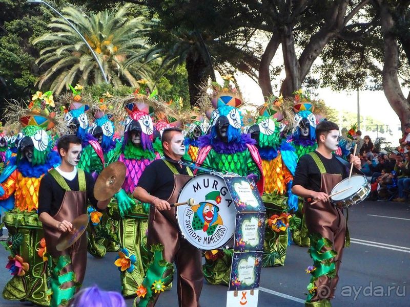 Карнавал «Фантазия» на Тенерифе