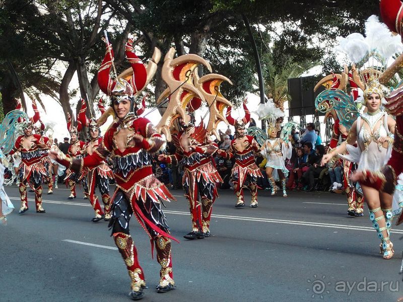 Карнавал «Фантазия» на Тенерифе