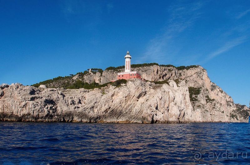 Вокруг Капри из порта Marina Grande