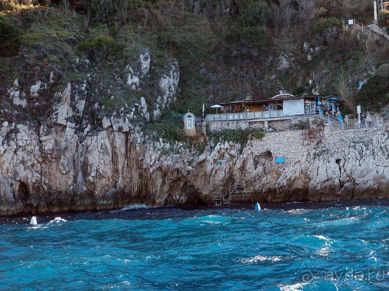 Вокруг Капри из порта Marina Grande