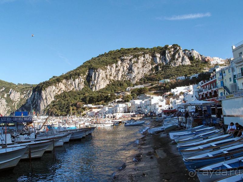 Вокруг Капри из порта Marina Grande