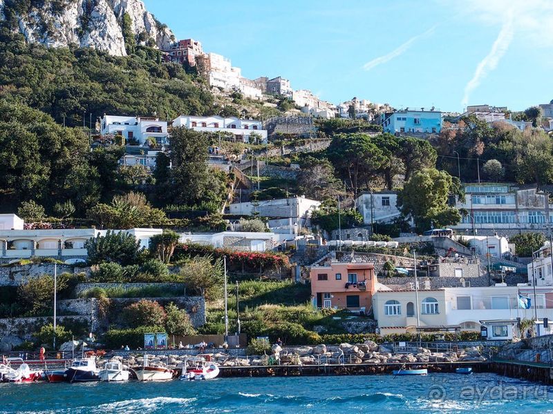 Вокруг Капри из порта Marina Grande