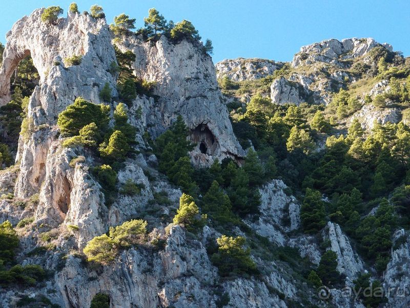 Вокруг Капри из порта Marina Grande