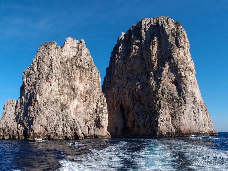 Вокруг Капри из порта Marina Grande