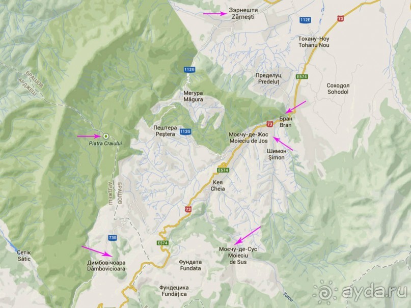 На золотистом бархате Карпат. Валахия