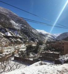 Урика. Снежная долина