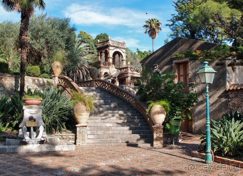 Экзотический сад Таормины