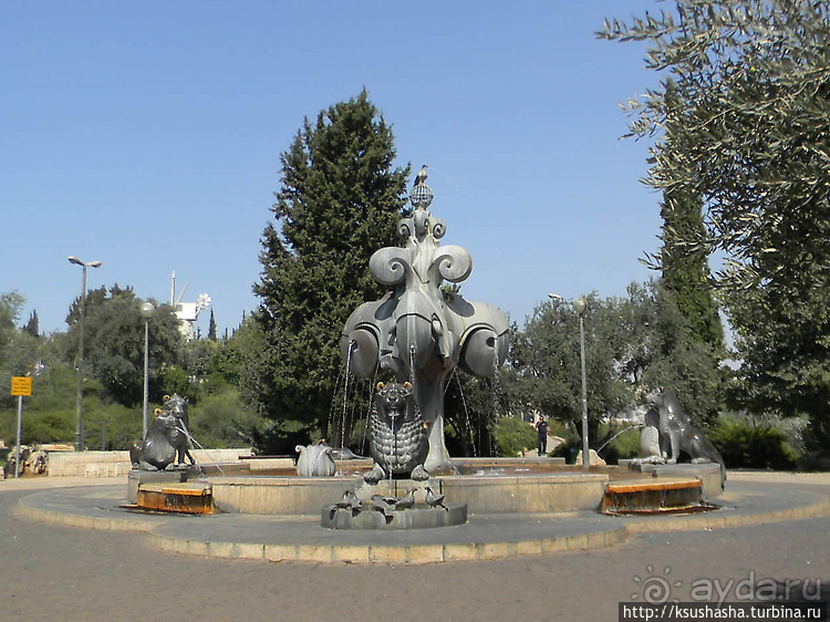 Самый первый фонтан в Иерусалиме