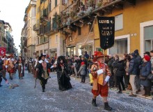 Карнавальное шествие в Вероне