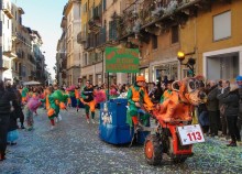 Карнавальное шествие в Вероне