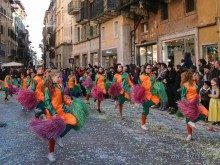 Карнавальное шествие в Вероне