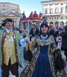 Карнавальное шествие в Вероне