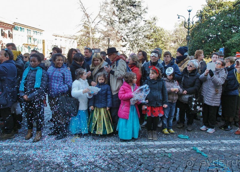 Альбом отзыва "Карнавальное шествие в Вероне"