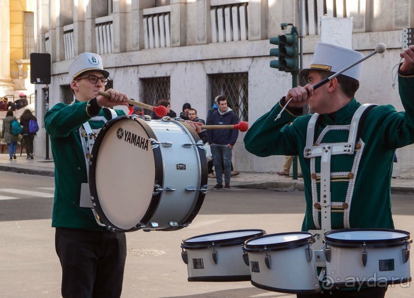 Карнавальное шествие в Вероне
