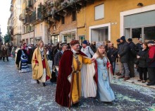 Карнавальное шествие в Вероне