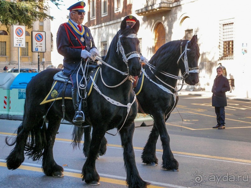 Карнавальное шествие в Вероне